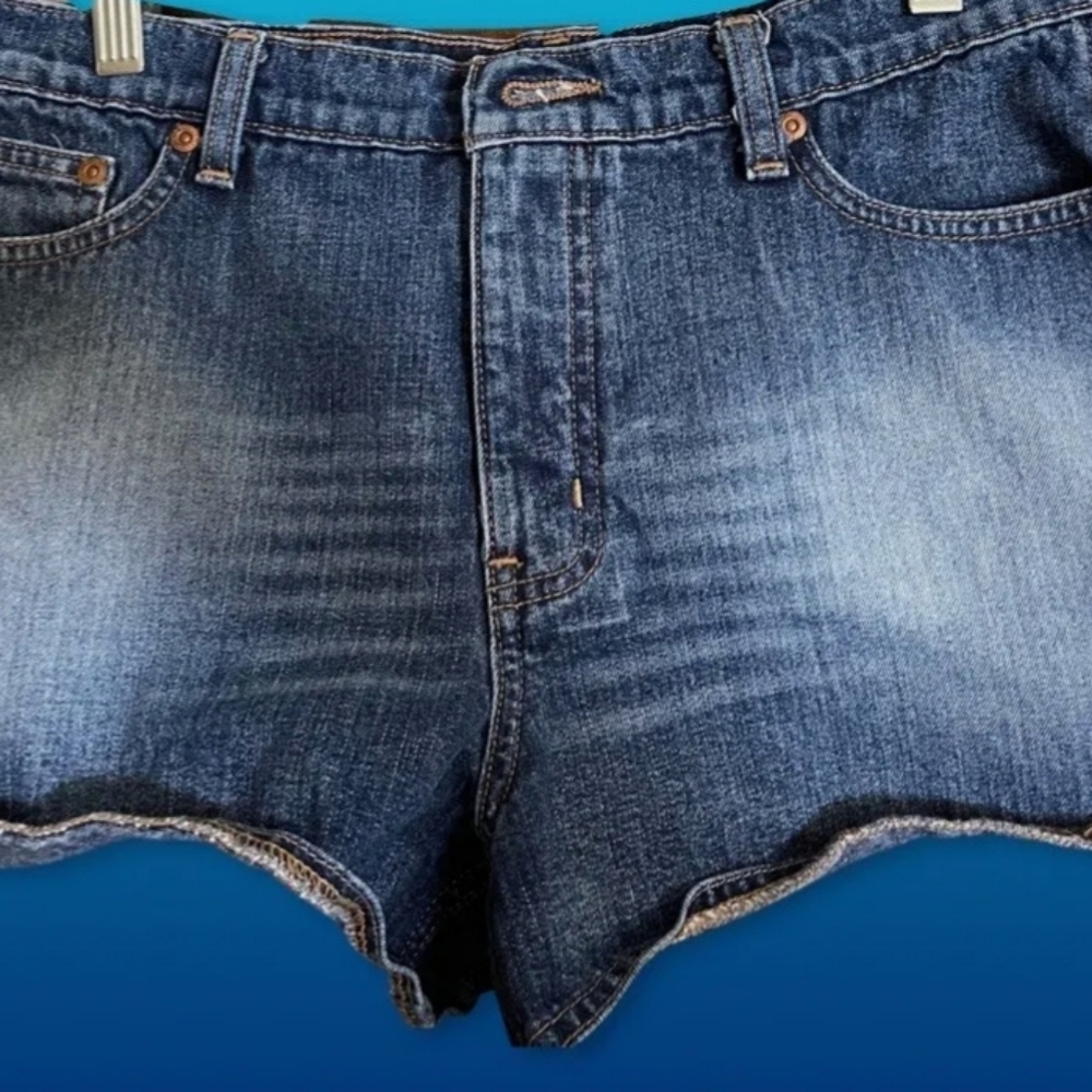 Vintage Todd Oldham Denim Shorts.